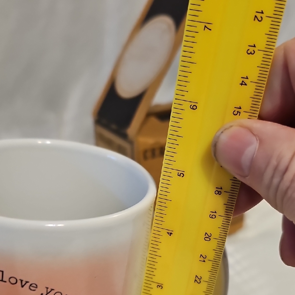 Heartfelt Love Ceramic Mug - White and Pink - Picture 5 of 5